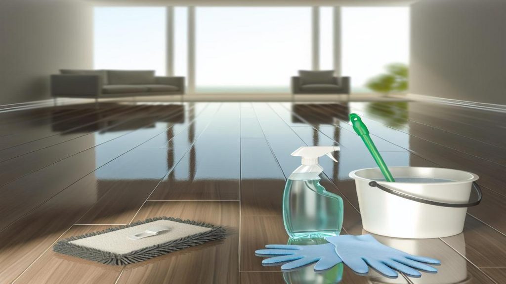 Czym myć panele podłogowe i je nabłyszczać?